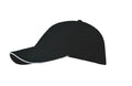 Santhome Nu-Fit® Performance Stretch-Fitted Cap - Black / White