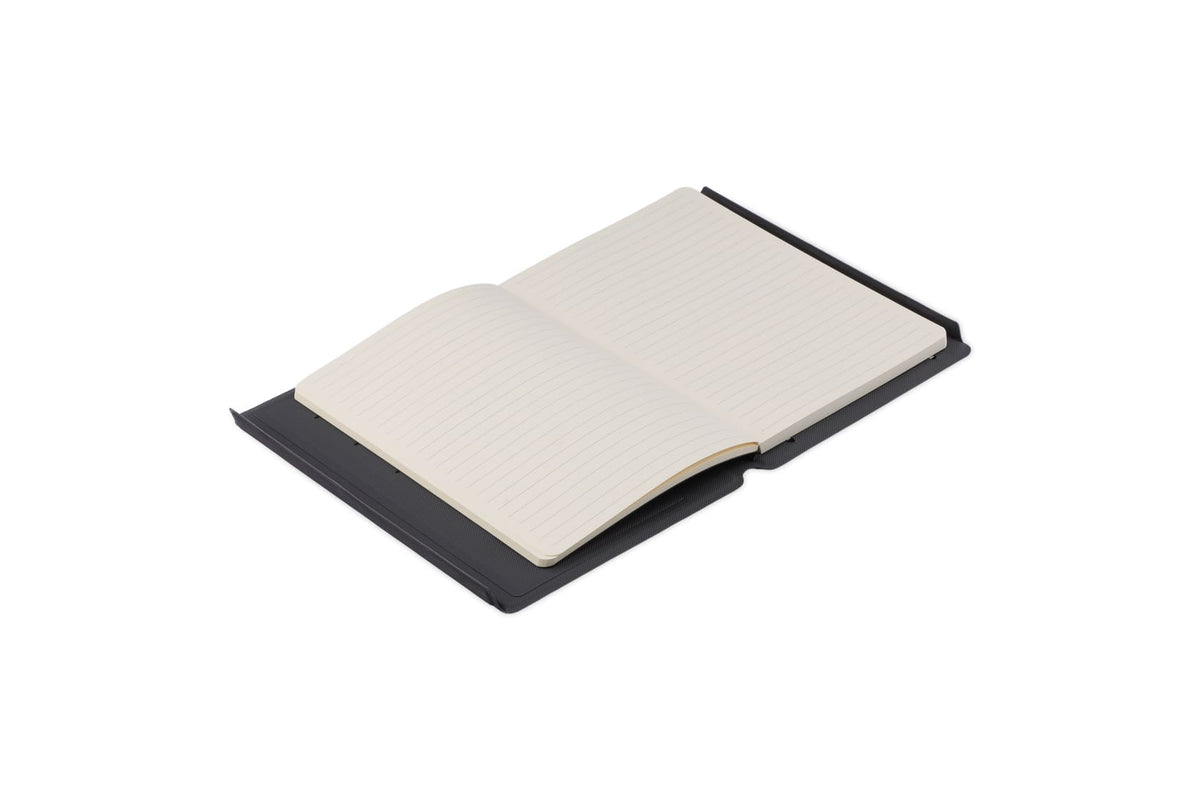 TESSIN - CHANGE ZERO Sustainable Gift Set with Refillable Notebook, Pen & Cardholder - Black