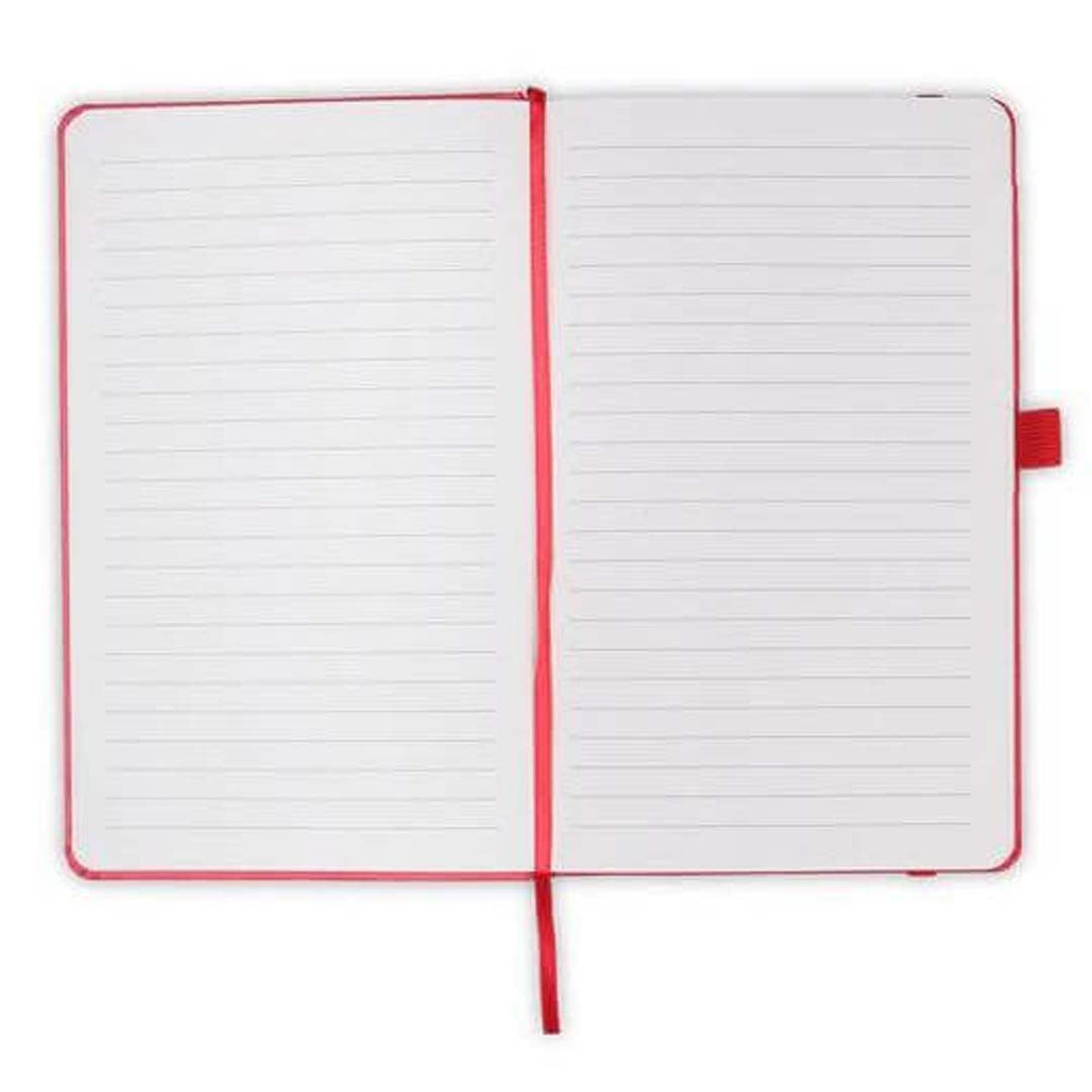BARON - Santhome Expanded A5 Hard Cover Notebook - Red