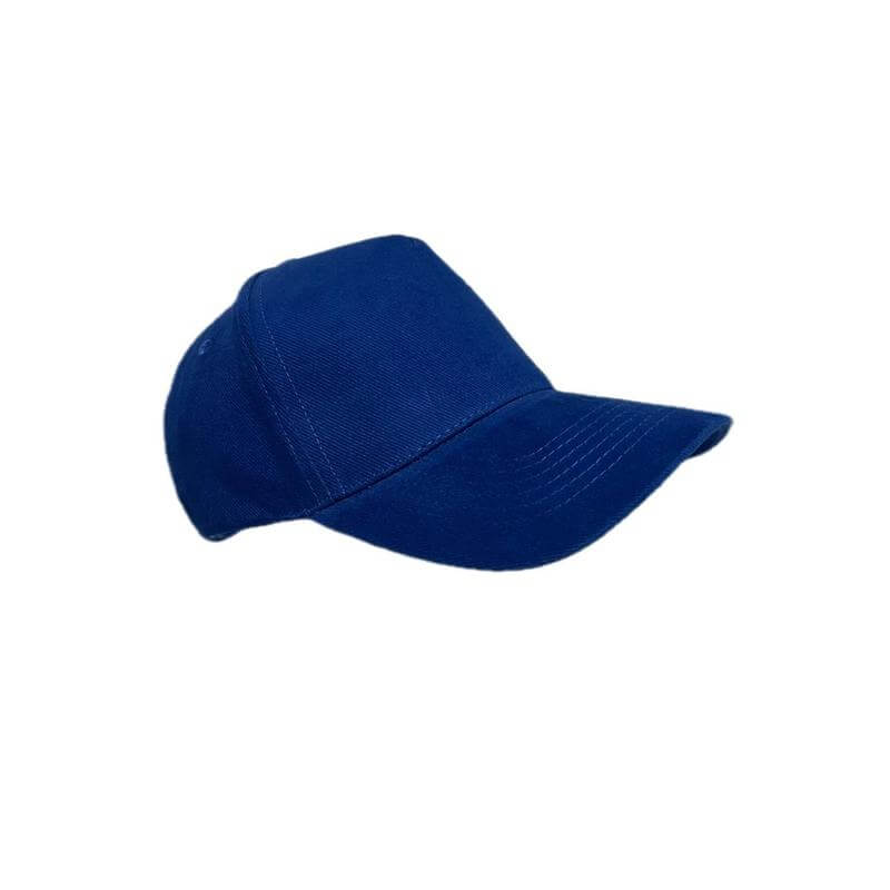 NARVA - 5 Panel Heavy Brushed Cotton Cap - Royal Blue