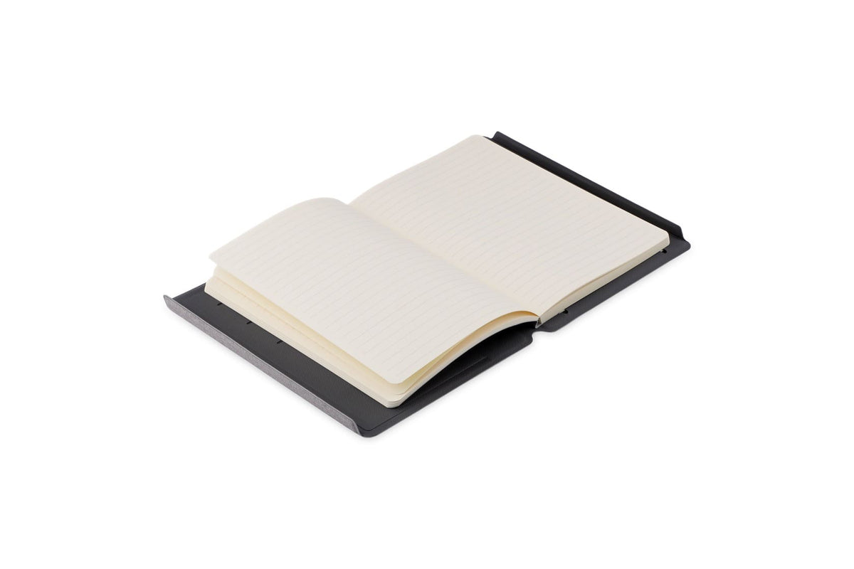 TESSIN - CHANGE ZERO Sustainable Gift Set with Refillable Notebook, Pen & Cardholder - Grey